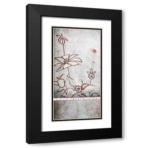 Touch of Spring I Black Modern Wood Framed Art Print with Double Matting by Lacie, Robert