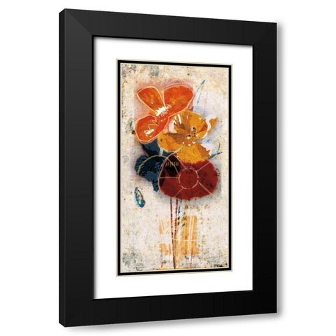 Floral Scents I Black Modern Wood Framed Art Print with Double Matting by Lacie, Robert