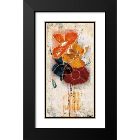 Floral Scents I Black Modern Wood Framed Art Print with Double Matting by Lacie, Robert