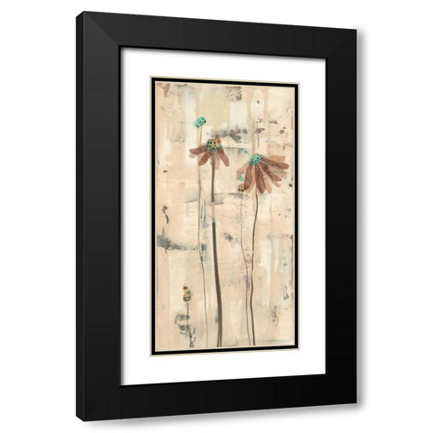 You Blossomed I Black Modern Wood Framed Art Print with Double Matting by Miller, Gina
