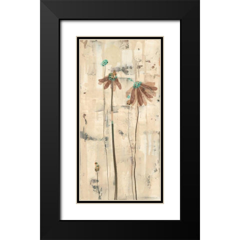 You Blossomed I Black Modern Wood Framed Art Print with Double Matting by Miller, Gina