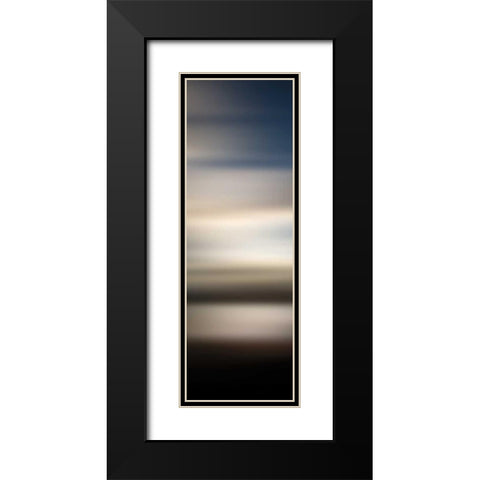 Atitlan Sunset Black Modern Wood Framed Art Print with Double Matting by Maihara, Jeff