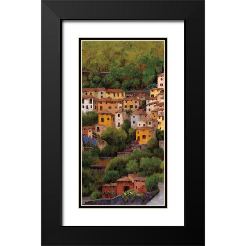 Lago di Como I Black Modern Wood Framed Art Print with Double Matting by Masdeu, Montserrat