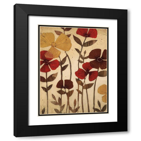 After the Rain I Black Modern Wood Framed Art Print with Double Matting by MAJA