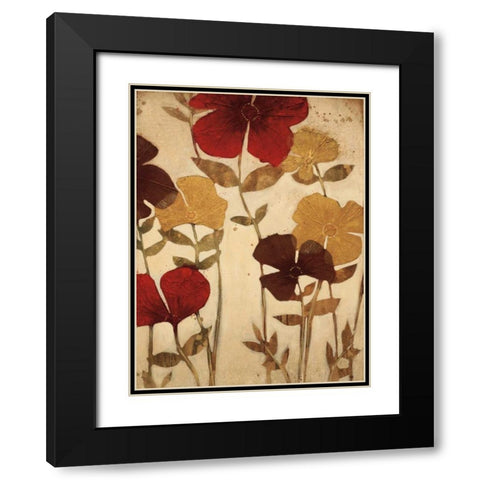 After the Rain II Black Modern Wood Framed Art Print with Double Matting by MAJA