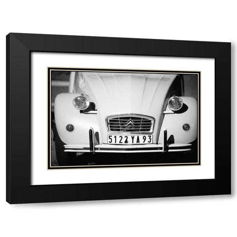 Provence Black Modern Wood Framed Art Print with Double Matting by OMara, James