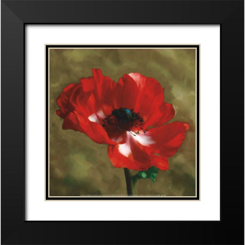 Brilliance II Black Modern Wood Framed Art Print with Double Matting by Pahl, Janel