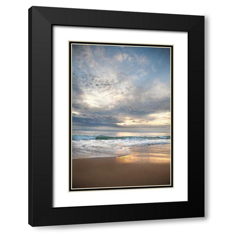 Sunset Splendor Black Modern Wood Framed Art Print with Double Matting by Pahl, Janel