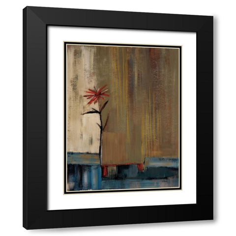 Urban Bloom II Black Modern Wood Framed Art Print with Double Matting by Pulliam, Mark