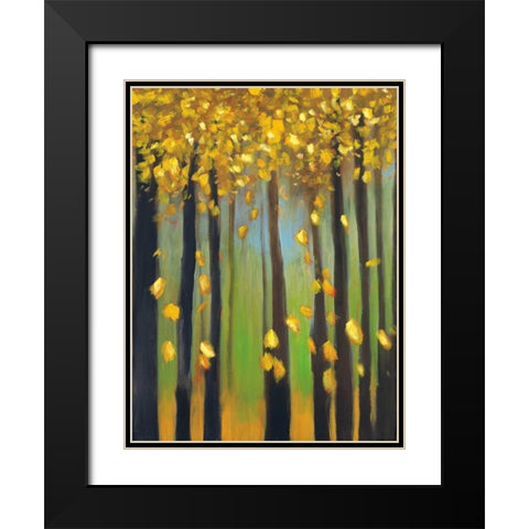 Colors of Fall I Black Modern Wood Framed Art Print with Double Matting by Pulliam, Mark