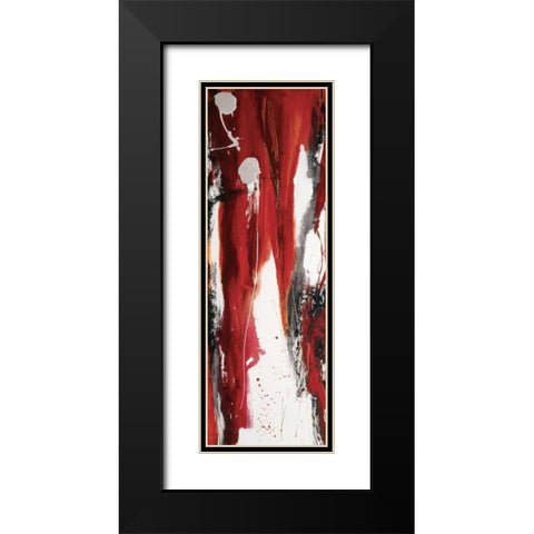 Tango III Black Modern Wood Framed Art Print with Double Matting by Barnes, Natasha