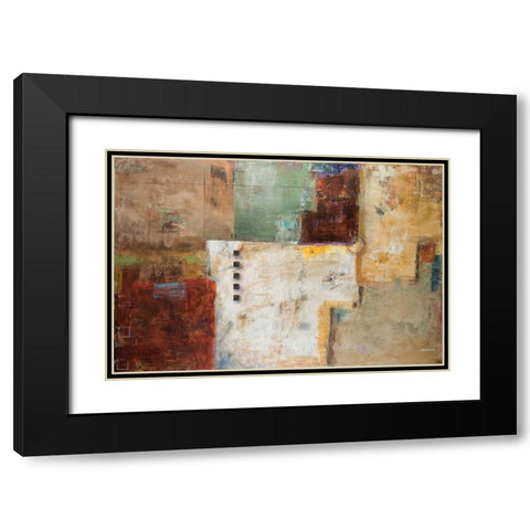 Life and Love Black Modern Wood Framed Art Print with Double Matting by Cardenas, Jason