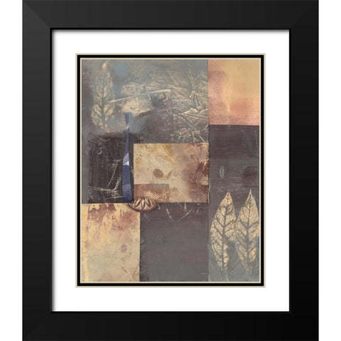 Remembrance I Black Modern Wood Framed Art Print with Double Matting by Fields, Laurie