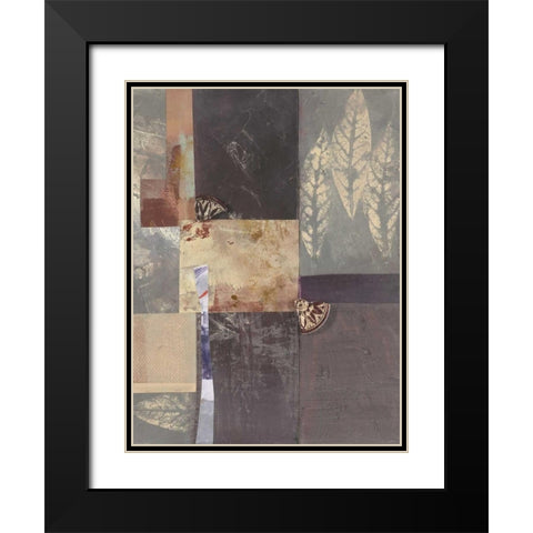 Remembrance II Black Modern Wood Framed Art Print with Double Matting by Fields, Laurie