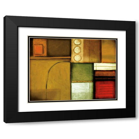 Rush Hour II Black Modern Wood Framed Art Print with Double Matting by Leal, Fernando