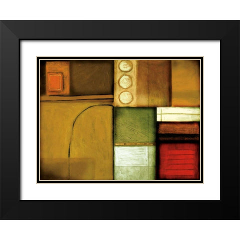 Rush Hour II Black Modern Wood Framed Art Print with Double Matting by Leal, Fernando