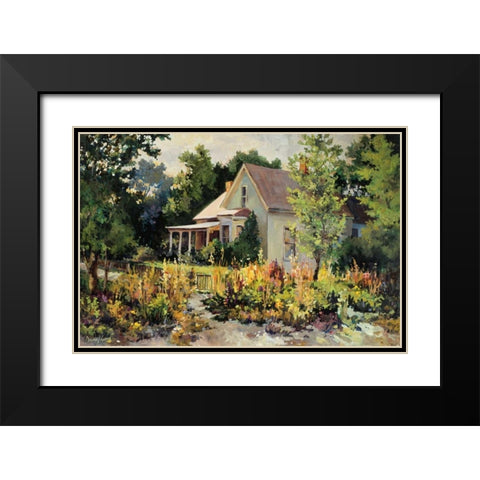 Rural Vista III Black Modern Wood Framed Art Print with Double Matting by Lund, Nancy