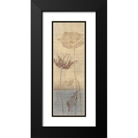 Botanical Sketchbook I Black Modern Wood Framed Art Print with Double Matting by Venter, Tandi