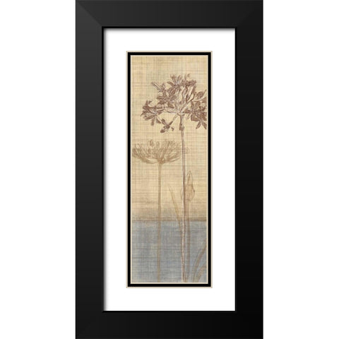 Botanical Sketchbook II Black Modern Wood Framed Art Print with Double Matting by Venter, Tandi