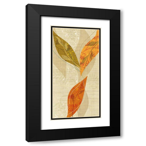 Natural Harmony II Black Modern Wood Framed Art Print with Double Matting by Venter, Tandi
