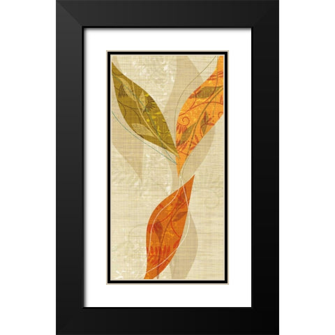 Natural Harmony II Black Modern Wood Framed Art Print with Double Matting by Venter, Tandi