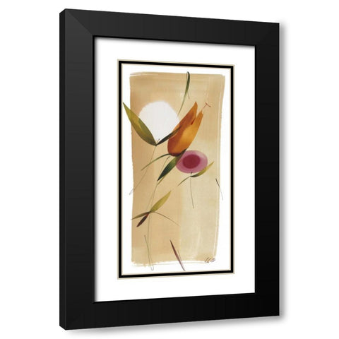 Color y Tu II Black Modern Wood Framed Art Print with Double Matting by Abellan, Lola