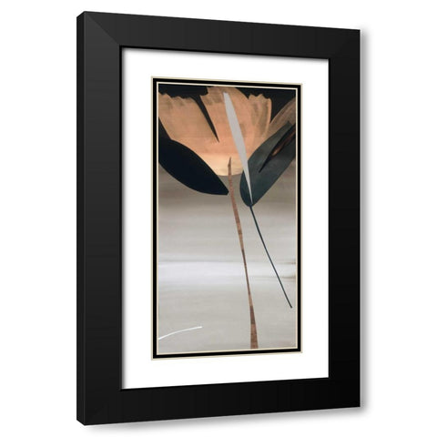 Second Movement I Black Modern Wood Framed Art Print with Double Matting by Abellan, Lola