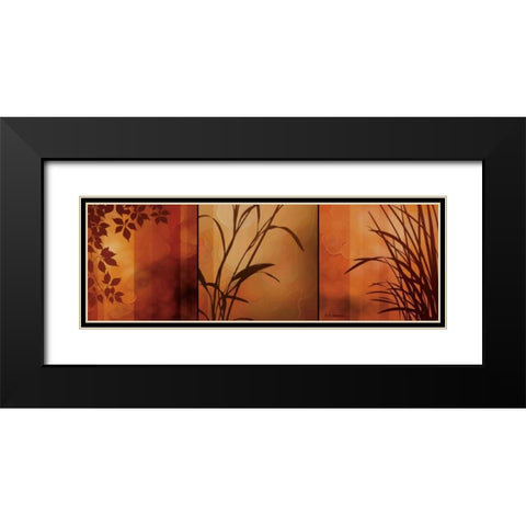 Views of Nature II Black Modern Wood Framed Art Print with Double Matting by Aparicio, Edward