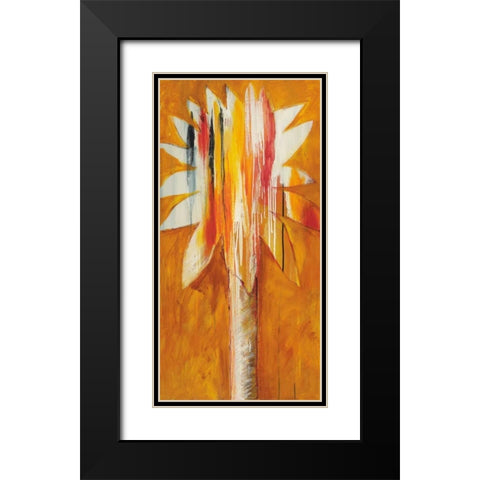 Palm I Black Modern Wood Framed Art Print with Double Matting by Bredvik, Brenda K.