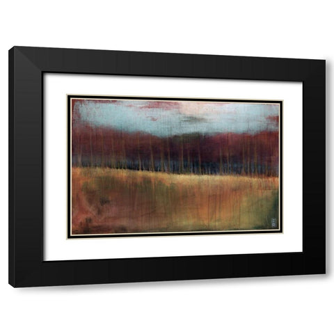 Sacred Garden Black Modern Wood Framed Art Print with Double Matting by D Aguiar, Stacy