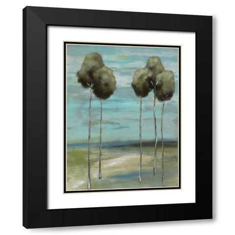 Fantastic I Black Modern Wood Framed Art Print with Double Matting by Vindedzis, Rita