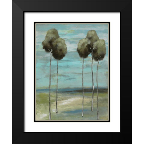 Fantastic I Black Modern Wood Framed Art Print with Double Matting by Vindedzis, Rita