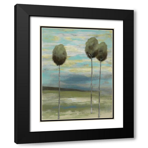 Fantastic II Black Modern Wood Framed Art Print with Double Matting by Vindedzis, Rita