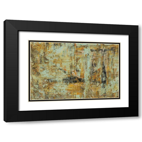 Riding The Dust II Black Modern Wood Framed Art Print with Double Matting by Gutierrez, Hilario