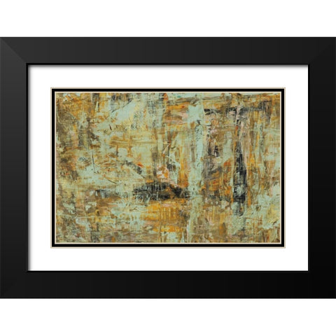 Riding The Dust II Black Modern Wood Framed Art Print with Double Matting by Gutierrez, Hilario