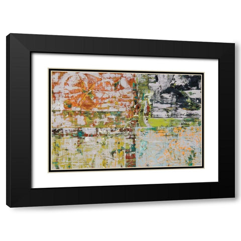 Windows Black Modern Wood Framed Art Print with Double Matting by Gutierrez, Hilario