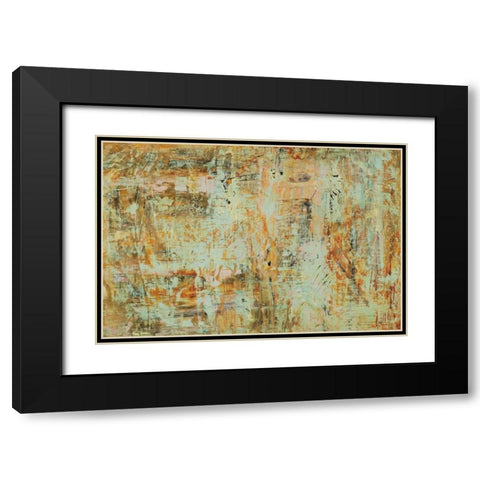 Riding The Dust I Black Modern Wood Framed Art Print with Double Matting by Gutierrez, Hilario