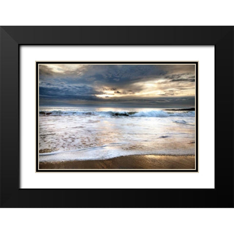 Perfect Break Black Modern Wood Framed Art Print with Double Matting by Pahl, Janel
