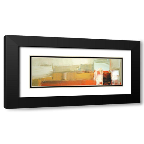 Interfuse Black Modern Wood Framed Art Print with Double Matting by Shire, Martin