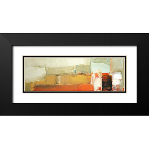 Interfuse Black Modern Wood Framed Art Print with Double Matting by Shire, Martin