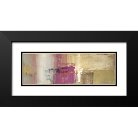 Gathering Black Modern Wood Framed Art Print with Double Matting by Shire, Martin