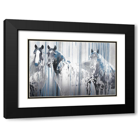 Threes Company Black Modern Wood Framed Art Print with Double Matting by Pelkey, Marvin