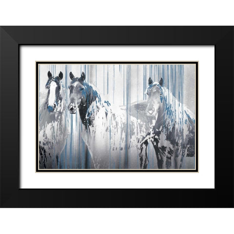 Threes Company Black Modern Wood Framed Art Print with Double Matting by Pelkey, Marvin