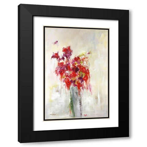 A Gift For You Black Modern Wood Framed Art Print with Double Matting by Jackson, Victoria