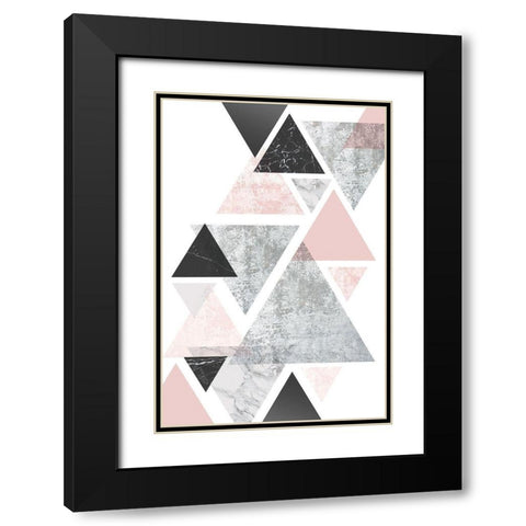 Gathering I Black Modern Wood Framed Art Print with Double Matting by Alvarez, Genesis