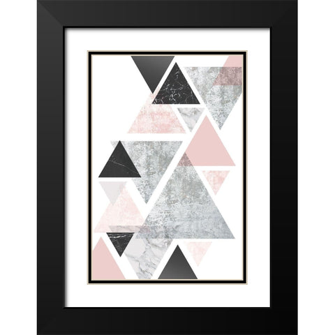 Gathering I Black Modern Wood Framed Art Print with Double Matting by Alvarez, Genesis