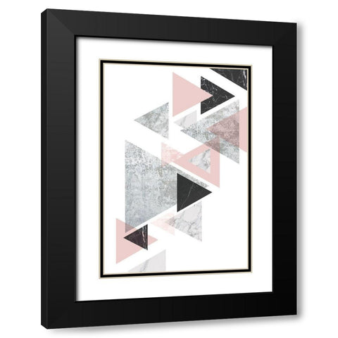 Gathering II Black Modern Wood Framed Art Print with Double Matting by Alvarez, Genesis