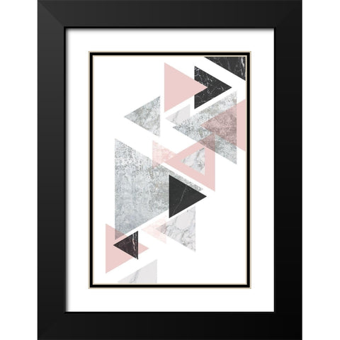Gathering II Black Modern Wood Framed Art Print with Double Matting by Alvarez, Genesis