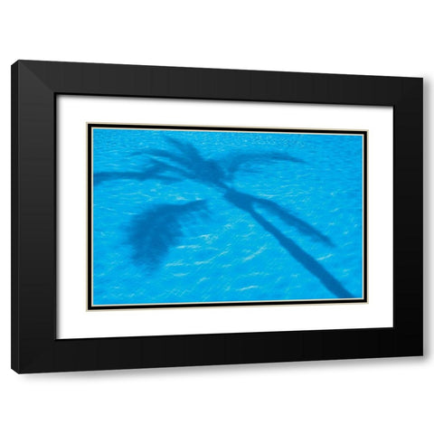 Vacationing II Black Modern Wood Framed Art Print with Double Matting by Frates, Dennis