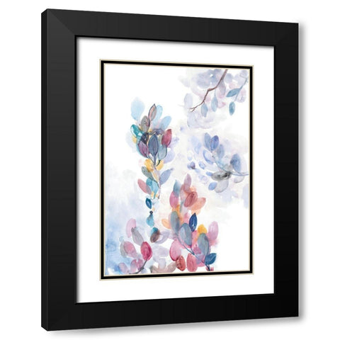 Spring Borough I Black Modern Wood Framed Art Print with Double Matting by Meyers, Rebecca